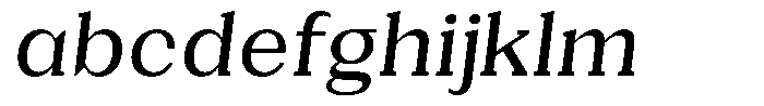 Gegisa Medium Slant FONT