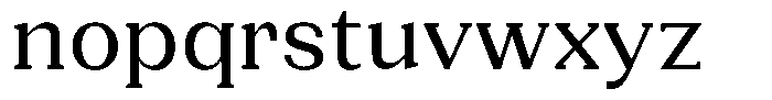 Gegisa Medium Font LOWERCASE