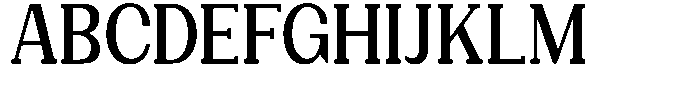 Gegisa Semi Bold Condensed Font UPPERCASE