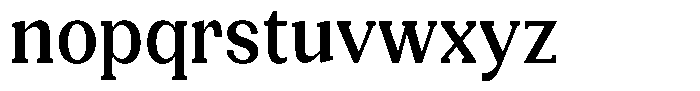 Gegisa Semi Bold Condensed Font LOWERCASE