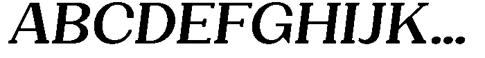 Gegisa Semi Bold Expanded Slant Font UPPERCASE