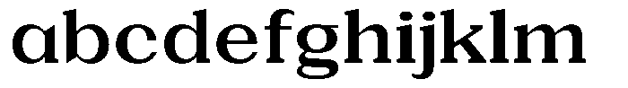 Gegisa Semi Bold Expanded FONT
