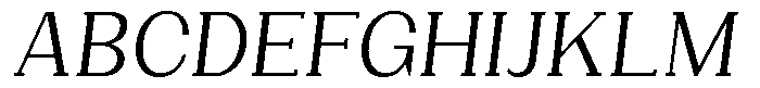 Gegisa Slant Font UPPERCASE