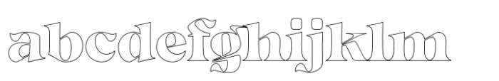 Gegor Outline FONT