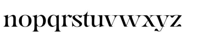 Gegor Regular Font LOWERCASE