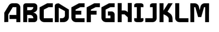 Gekomach Font UPPERCASE