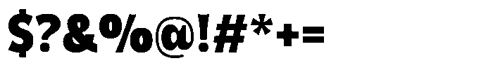 Geladine Black Font OTHER CHARS