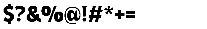 Geladine Extra Bold Font OTHER CHARS