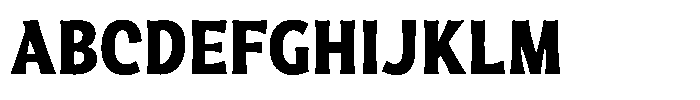 Geladine Extra Bold Font UPPERCASE