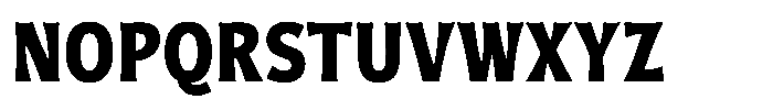 Geladine Extra Bold Font UPPERCASE