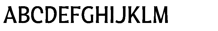 Geladine Medium Font UPPERCASE