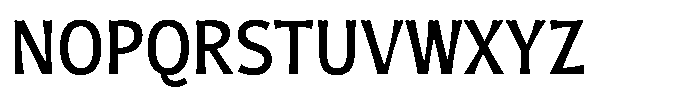 Geladine Medium Font UPPERCASE