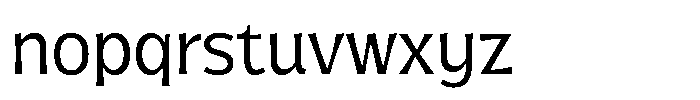 Geladine Regular Font LOWERCASE
