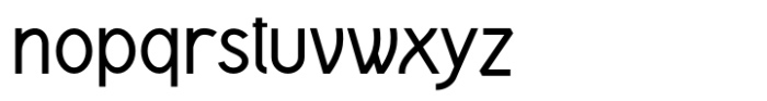 Gelael Text Regular Font LOWERCASE