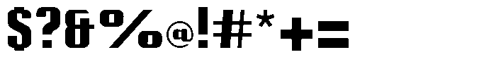 Gelageo Regular Font OTHER CHARS