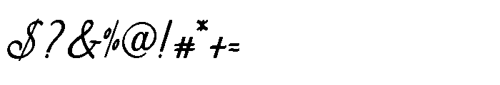Gelapitto Font OTHER CHARS