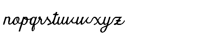 Gelapitto Font LOWERCASE