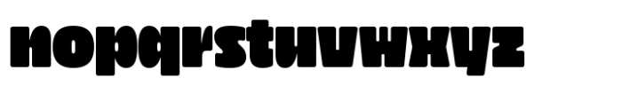 Gelatic Variable Font LOWERCASE