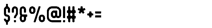 Gelatissimo Inside Font OTHER CHARS
