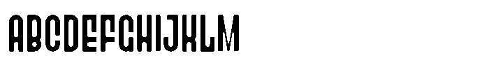 Gelatissimo Inside Font UPPERCASE