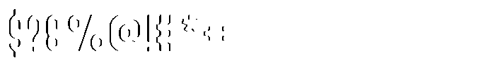 Gelatissimo Light Font OTHER CHARS