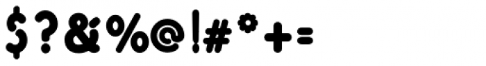 Gelato Black Font OTHER CHARS