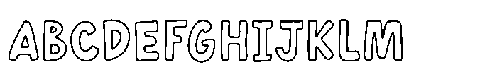 Gelato Press Outline FONT