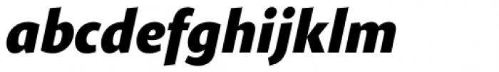 Gelato Sans Bold Italic Font LOWERCASE