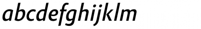 Gelato Sans Italic Font LOWERCASE
