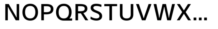 Gelder Sans Regular Font UPPERCASE