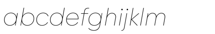 Geliat Thin Italic FONT