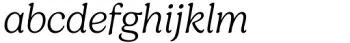 Gelica Extra Light Italic Font LOWERCASE