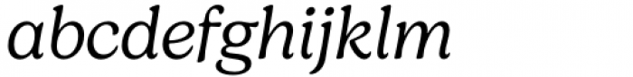Gelica Light Italic Font LOWERCASE