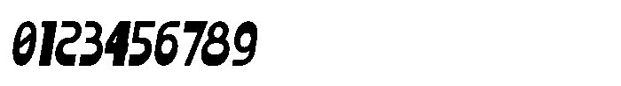 Gelico Condensed Gelico-Condensed Oblique Font OTHER CHARS