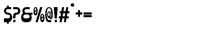 Gelico Condensed Gelico-Condensed Regular Font OTHER CHARS