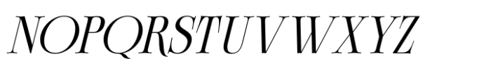 Gelineos Italic Font UPPERCASE