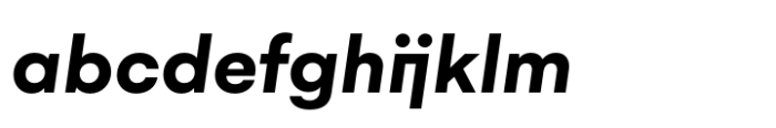 Gelion Extrabold Italic Font LOWERCASE