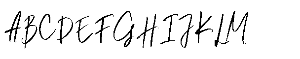 Gelishianta Signature Brush Font UPPERCASE