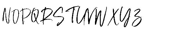 Gelishianta Signature Brush Font UPPERCASE