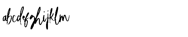 Gelishianta Signature Brush FONT