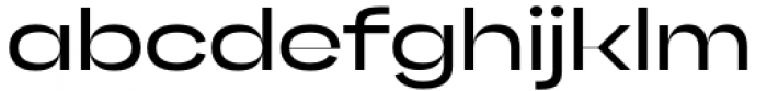 Gella Display Expanded Medium Font LOWERCASE