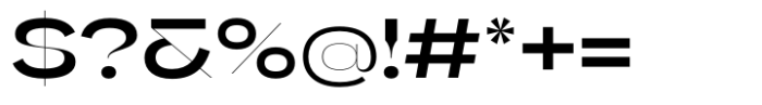 Gella Display Expanded SemiBold Font OTHER CHARS