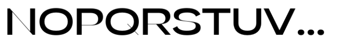 Gella Display Expanded SemiBold Font UPPERCASE