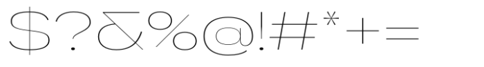 Gella Display ExtraExpanded Thin Font OTHER CHARS