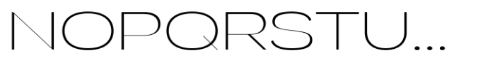 Gella Display ExtraExpanded UltraLight Font UPPERCASE