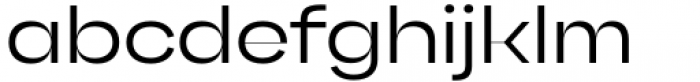 Gella Display Semi Expanded Regular Font LOWERCASE