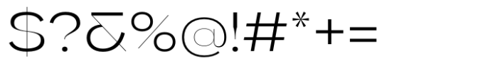 Gella Display SemiExpanded Light Font OTHER CHARS