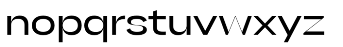 Gella Display SemiExpanded Medium Font LOWERCASE