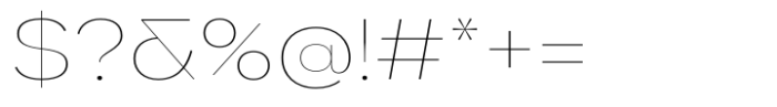 Gella Display SemiExpanded Thin Font OTHER CHARS