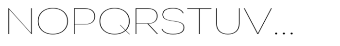 Gella Display SemiExpanded Thin Font UPPERCASE